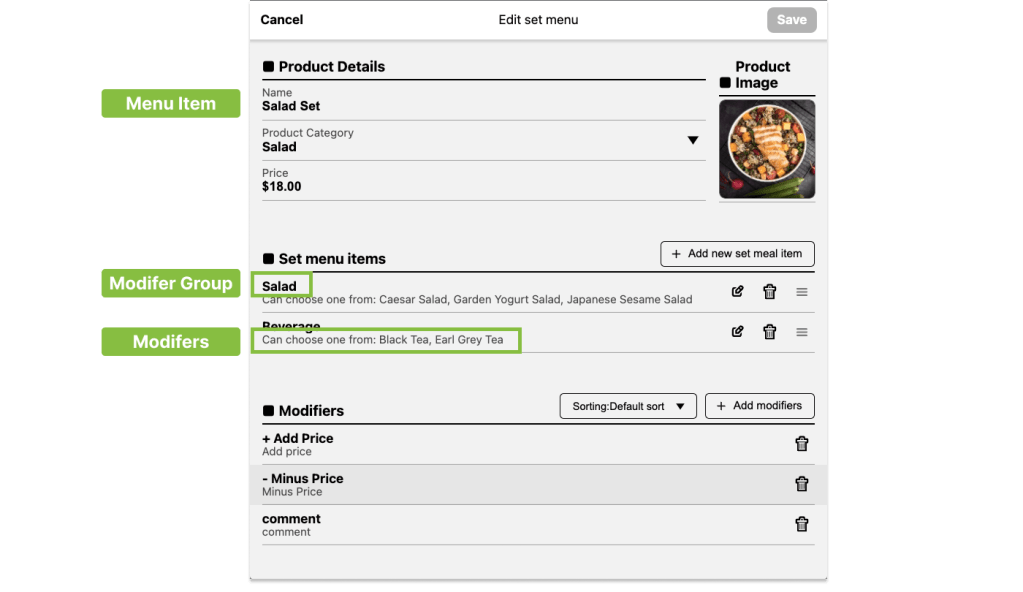 [GrabFood] Menu Settings iCHEF Support
